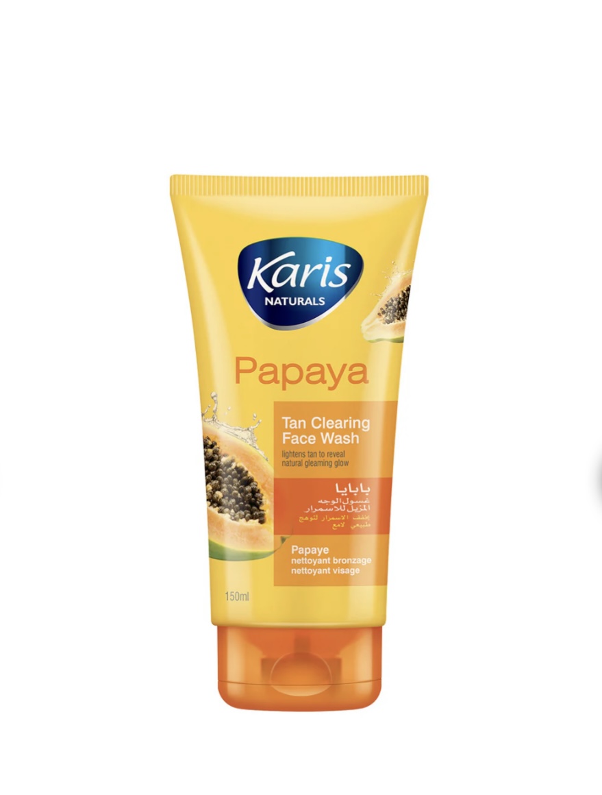 غسول الوجه بالبابايا Karis